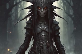 fantasy horror and fantasy horror character