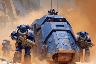 build and paint warhammer 40k, aos, or any other models