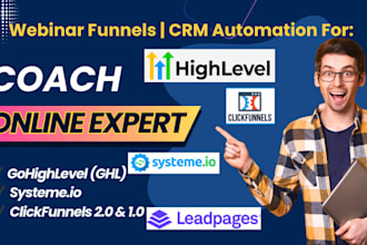 setup gohighlevel automation and client onboarding CRM workflow
