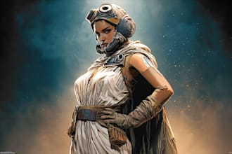 design your sci fi and star wars character