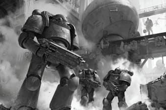 design you as favorite space marine 40k warhammer art
