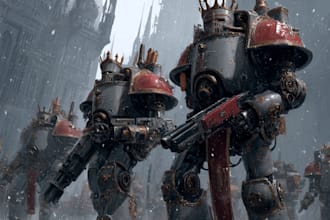 drawing your miniature warhammer, 40k, aos and more