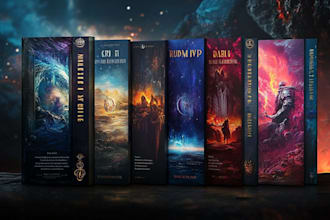 do fantasy book cover, book cover design, fantasy book