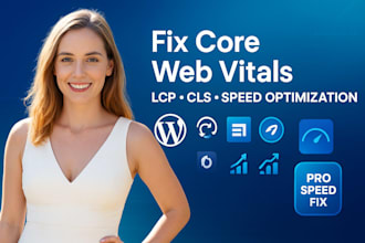 fix wordpress core web vitals lcp cls and optimize google pagespeed score