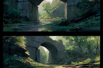environment concept art landscape design