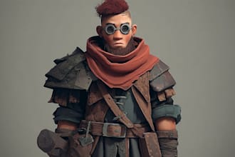 do character design, game character, concept