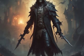 fantasy horror and fantasy horror character