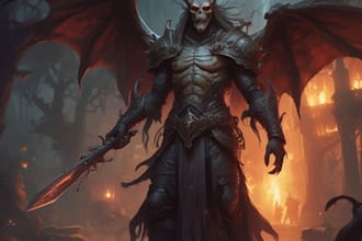 fantasy horror and fantasy horror character