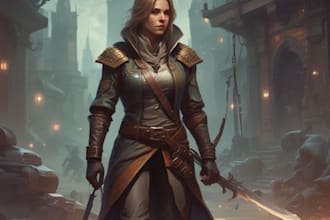 draw 2d game character or 2d game character