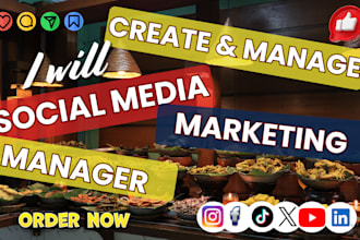 be your restaurant and cafe social media manager to drive sales