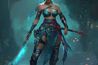 design high fantasy character for indie games