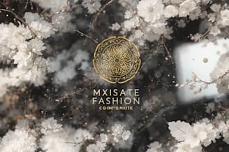 design a logo for a luxury fashion and clothing brand