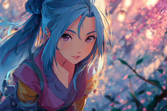 design a anime character