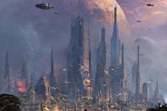 sci fi illustration and sci fi art