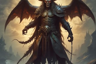 fantasy horror and fantasy horror character