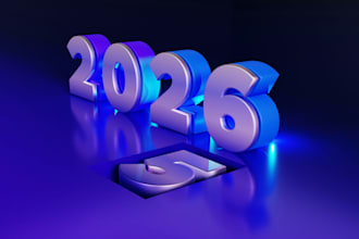design unique happy new years logo