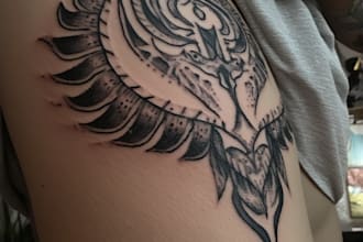 design professional creative tattoo design