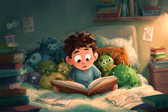special drawing children book with my style