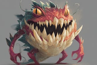 draw fantasy or dnd creatures and monsters