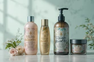 do cosmetic product packaging and label design