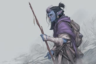 dnd character art and dnd character art