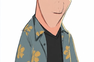 draw artistic cartoon caricatures