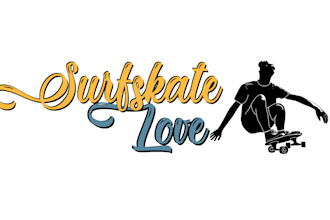 design a cool surf logo for your brand