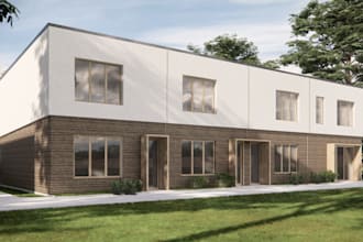 render uncompleted house interior, sketchup, realtor interior virtual 3d tour