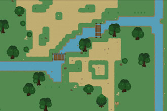 create 2d game asset for you