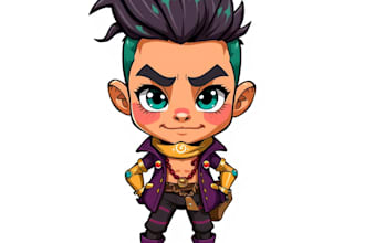 create customized cartoon character