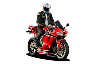 draw you motorbike and bikers into vector illustration