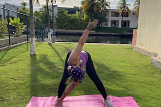 can take your photos and videos, recreating the examples to do exercises