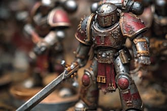 create warhammer 40k art