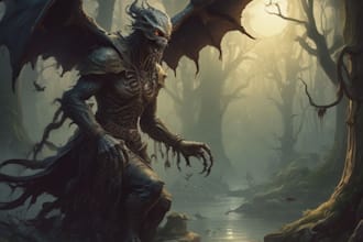 fantasy horror and fantasy horror character