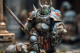 paint pro quality warhammer or gaming figures