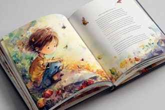 draw amazing christmas children book and cover illustrations