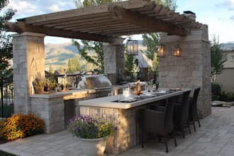 do landscape design hardscape outdoor kitchen pergola as a landscape architect