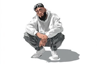 create a fabulous vector portrait or illustration