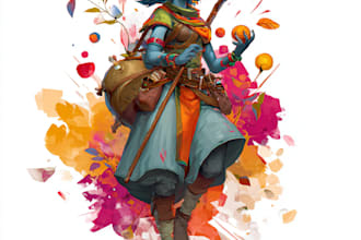 draw your d and d character for you