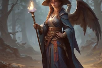 draw dnd art character, creature, game ar