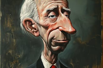 draw political cartoon and comic