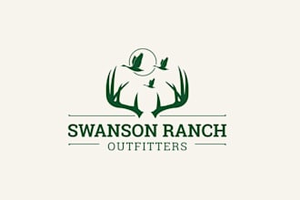 create a modern lawn care, landscape, or agriculture logo
