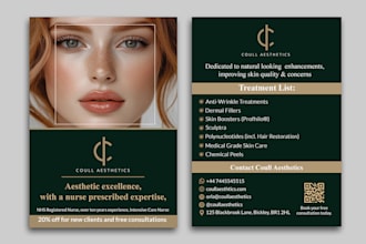 design print ready flyer poster and magazine ad