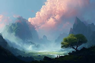 design epic fantasy landscapes for games and stories