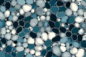 design a seamless surface pattern print
