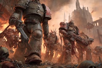making your favorite warhammer 40k character
