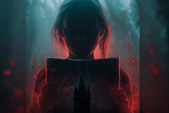 design horror, thriller, mystery book or ebook cover