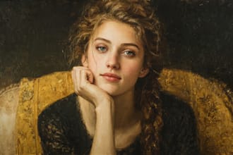 paint a real oil painting