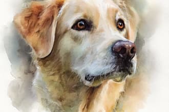 do custom pet portrait, dog portrait, cat portrait