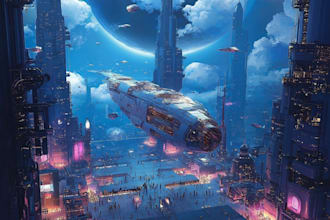 make your scifi character come to life in art